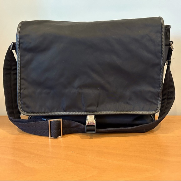 Vintage Authentic Prada Messenger Bag - Picture 1 of 13